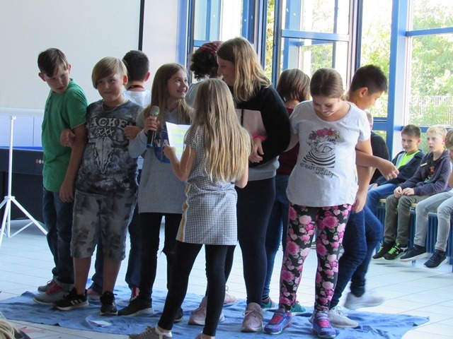 Einschulungsfeier der neuen fünften Klassen 