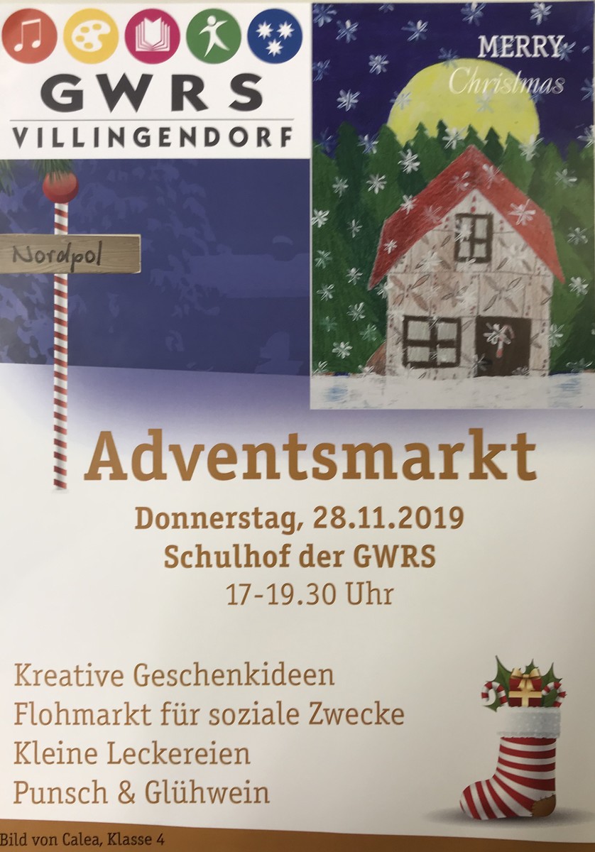 2019 11 06 Plakat Adventsmarkt 2019