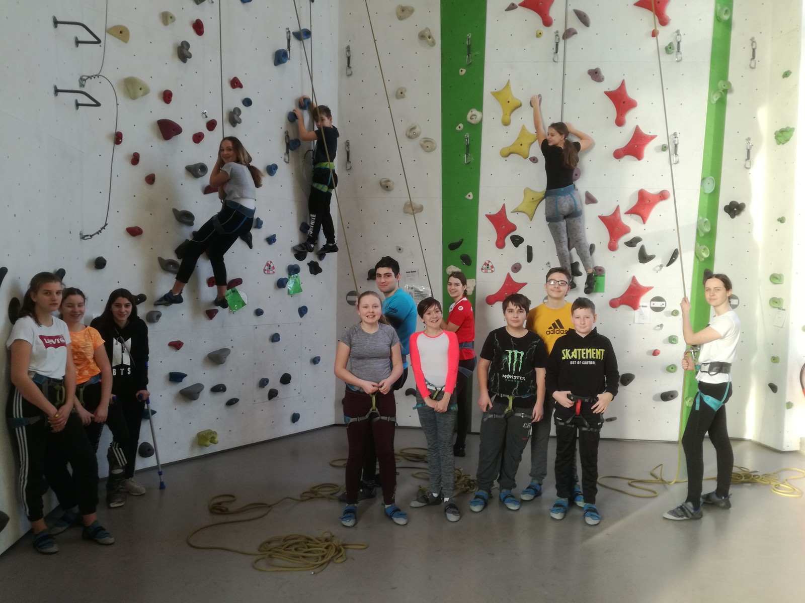 2020 01 17 Wintersporttag Klettern