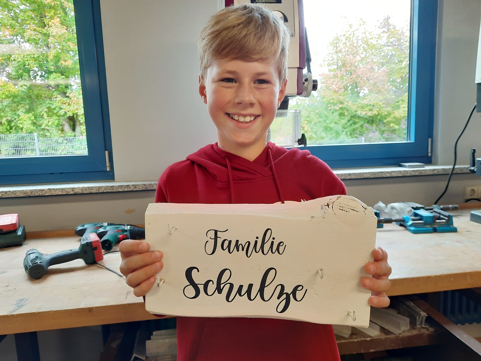 Alte Schwartenbretter aufgepeppt