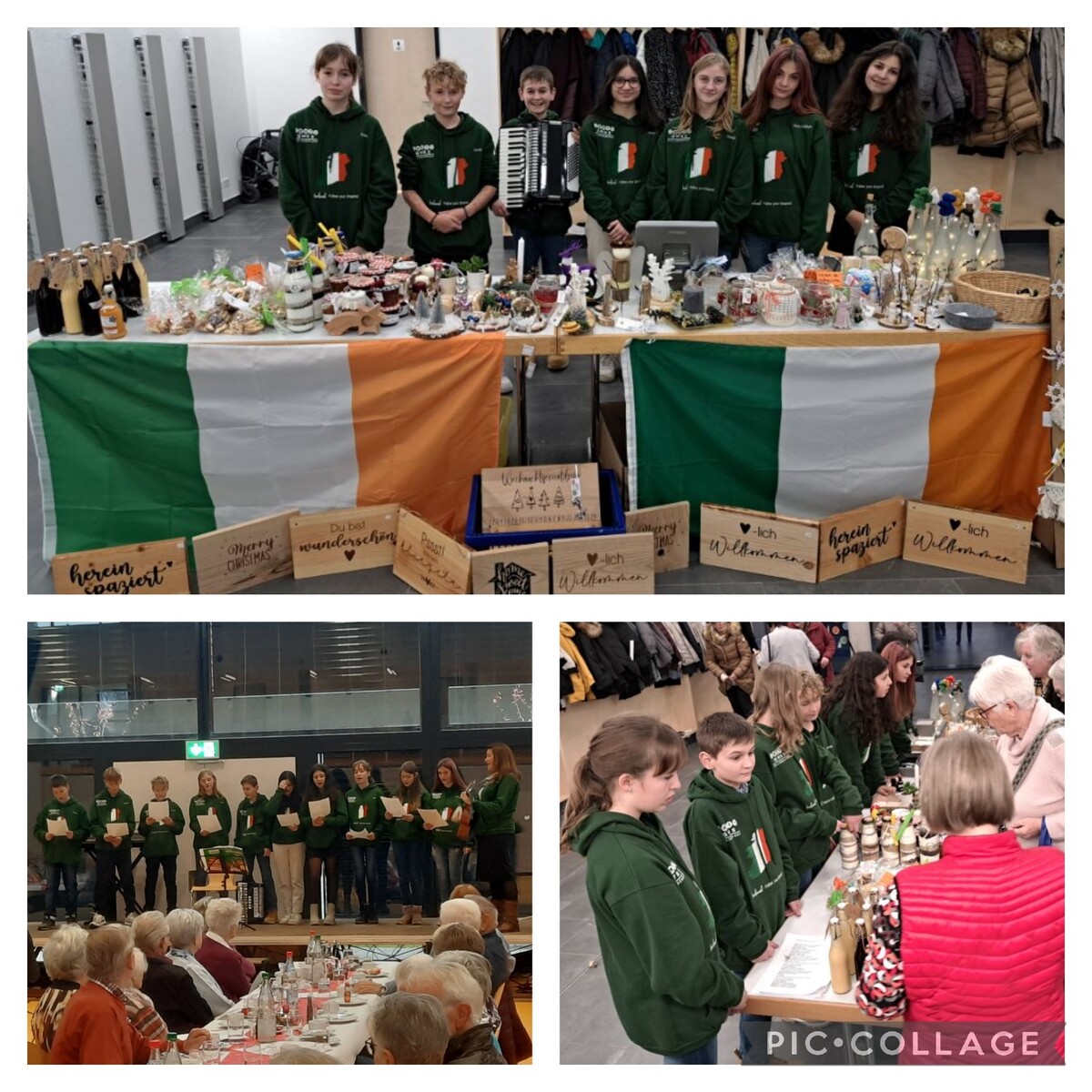 Seniorennachmittag unter Beteiligung der Irlandklasse 