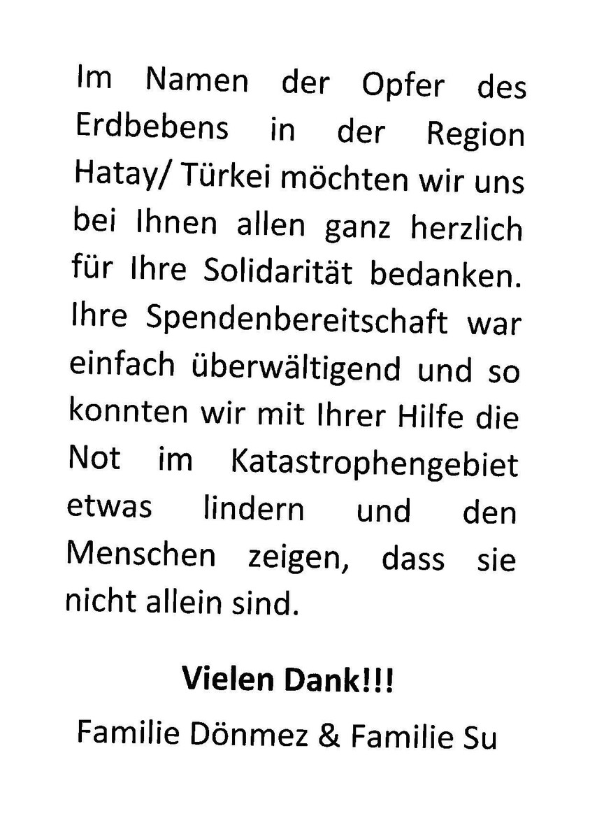 2023 03 07 Dankeschön Dönmez Su