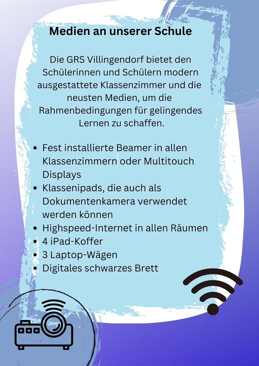 Medien an unserer Schule