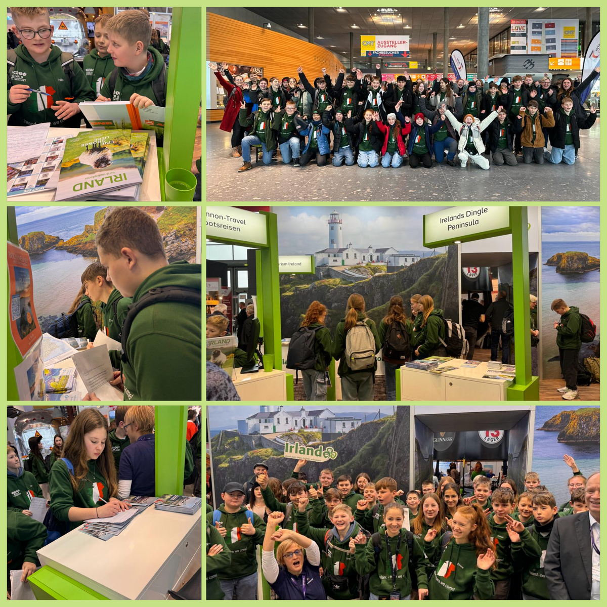 Irlandklasse on tour – Besuch der CMT und Flughafenführung 