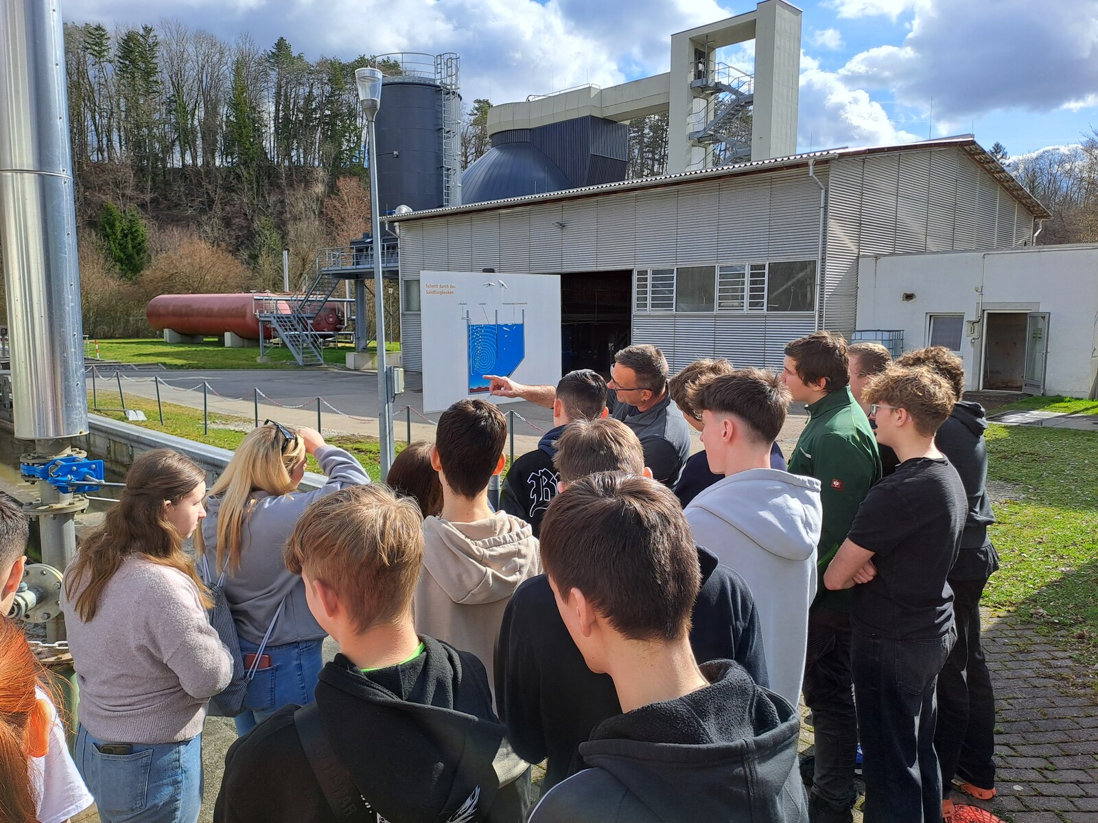Exkursion zur Kläranlage