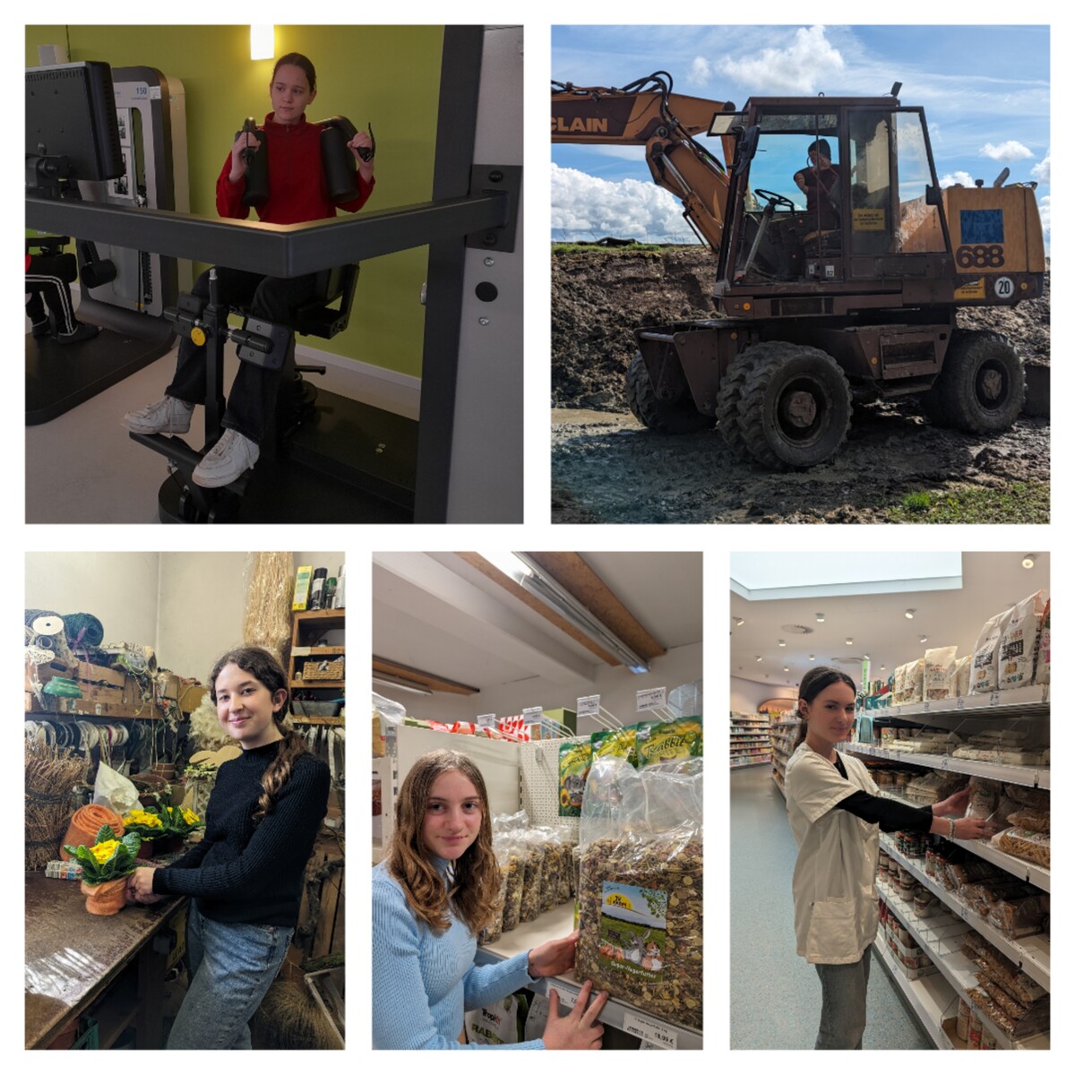 Achtklässler schnuppern Berufsluft