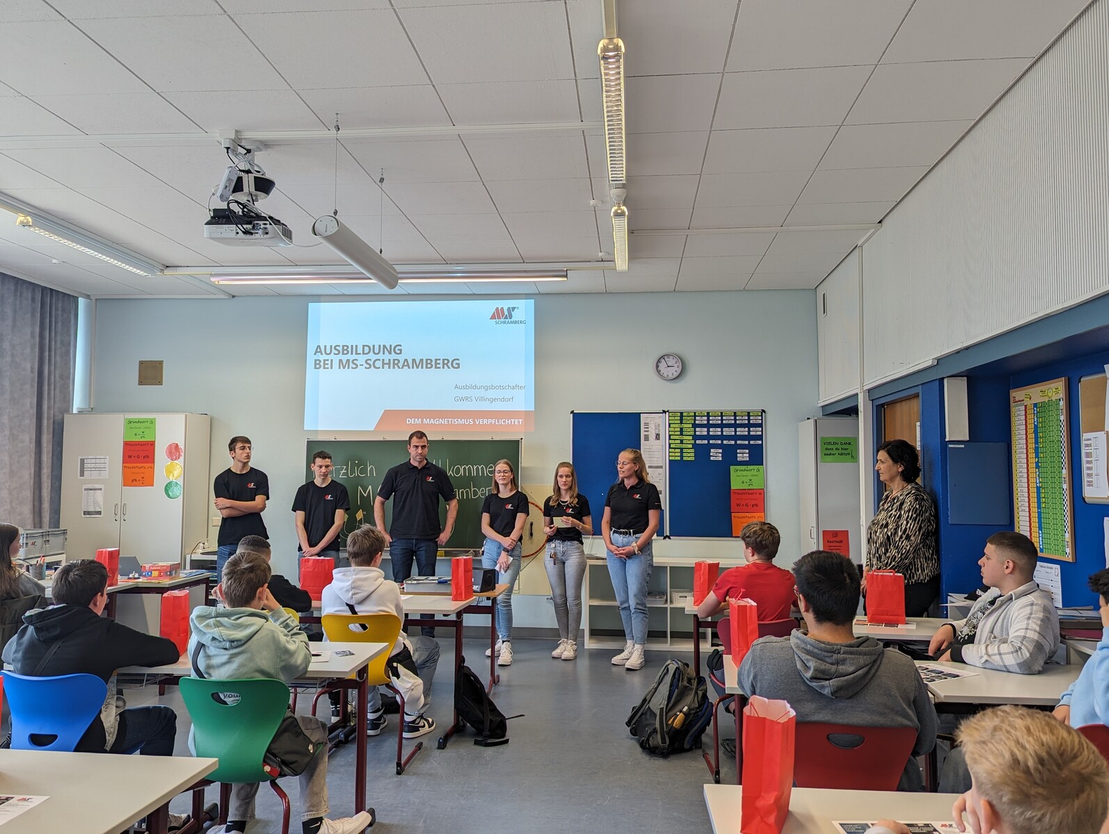 MS-Schramberg informiert über verschiedene Ausbildungsberufe