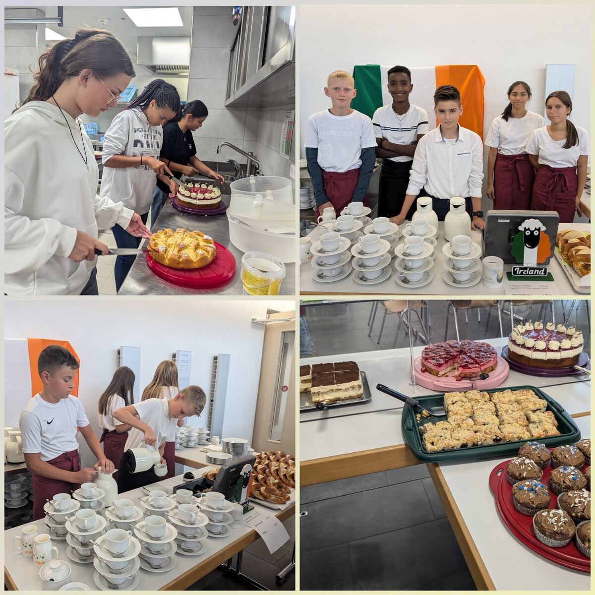 Irlandklasse meistert erste Bewirtung mit Bravour