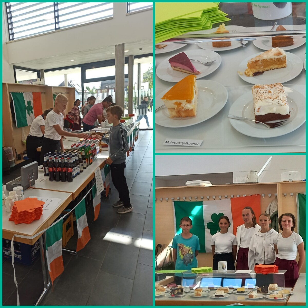 Irlandklasse bewirtet beim Sport- und Spielfest