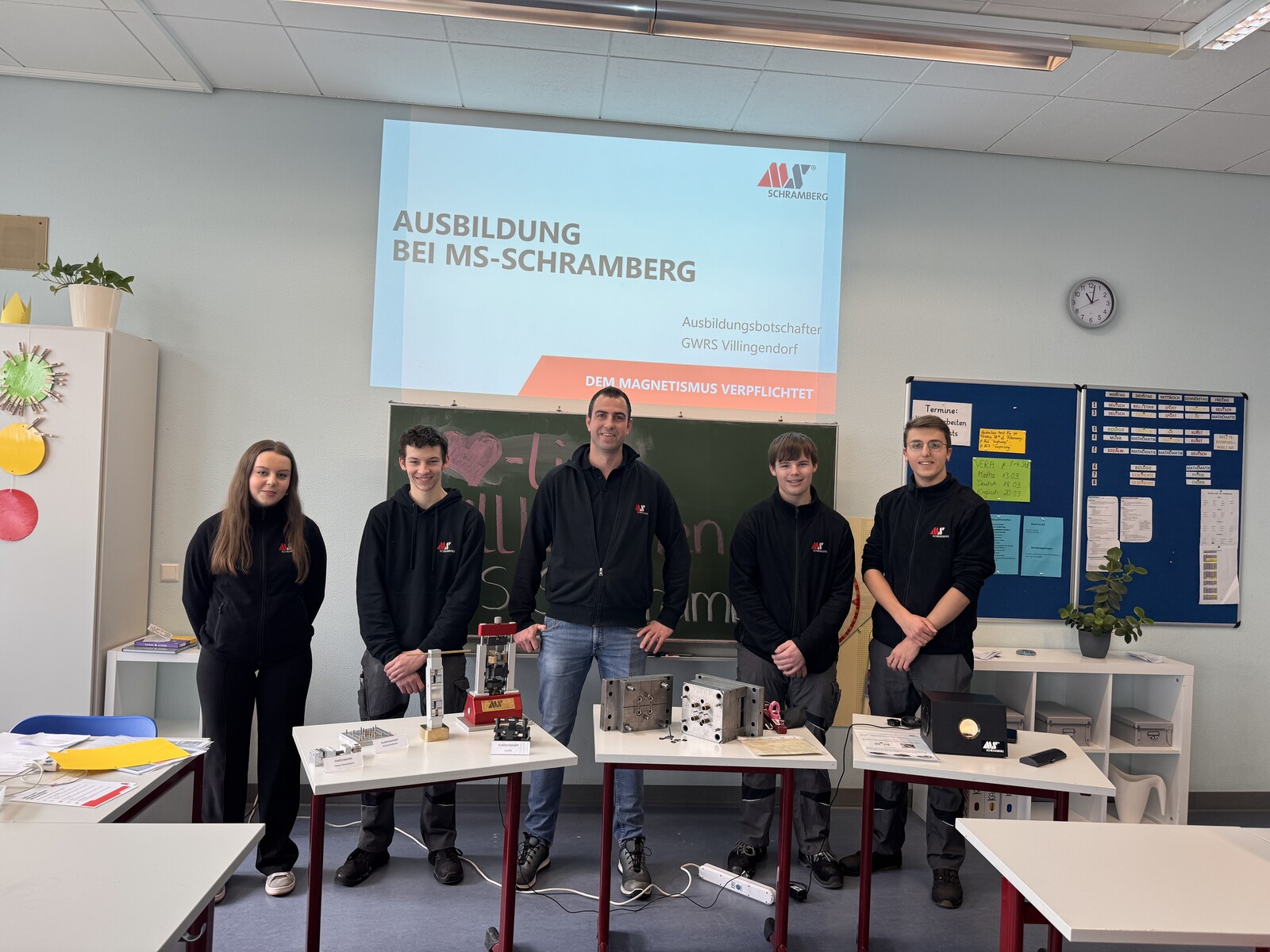 Ausbildungsbotschafter in Klassenstufe 8: MS-Schramberg