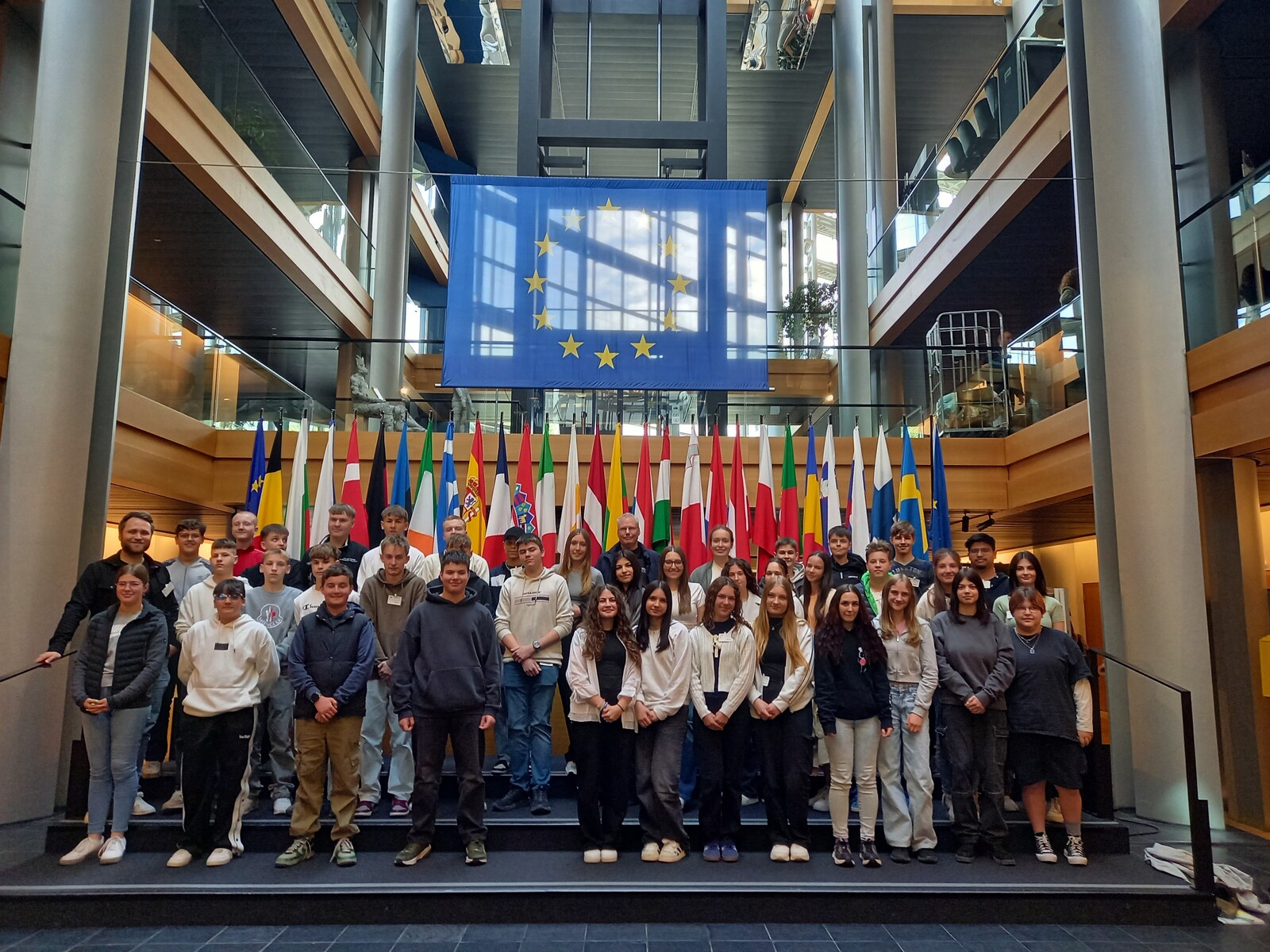 Exkursion der GWRS Villingendorf nach Straßburg / Treffen mit Dr. Andreas Schwab (2)