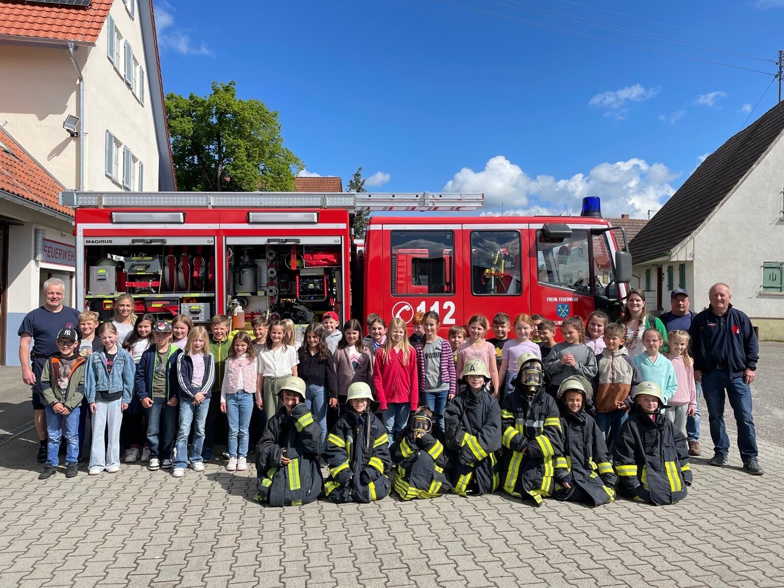 Besuch bei der Feuerwehr Villingendorf 