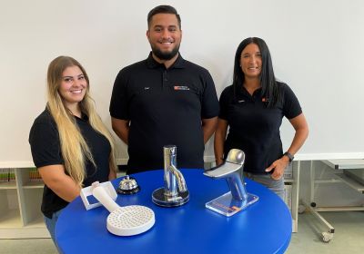 Sandra Dufour, Julia Wußler und Eren Durmaz