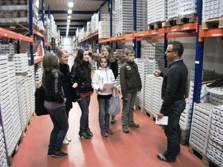 Herr Motzer beantwortete geduldig alle Fragen